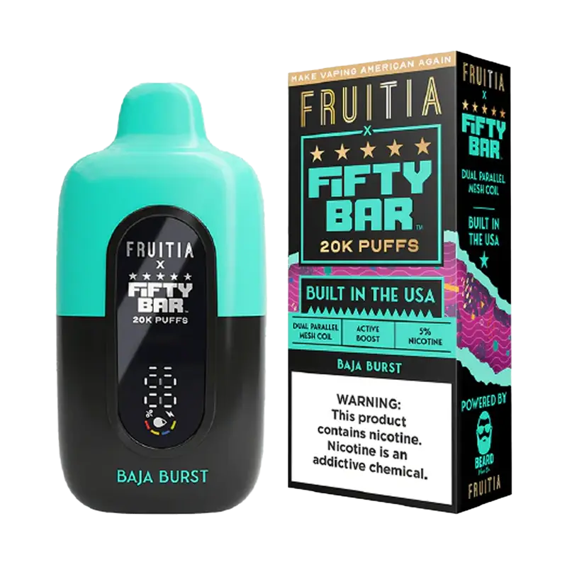 Fifty Bar V2 20K Disposable – Baja Burst