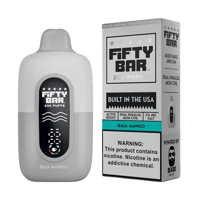 Fifty Bar V2 20K Disposable – Baja Mango