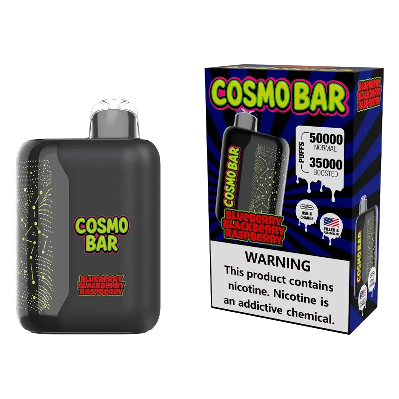 Cosmo Bar 50K Disposable – Blueberry Blackberry Raspberry