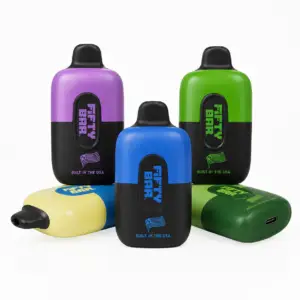Fifty Bar Original Series 6500 Puff Disposable Vape – Flavor Lineup