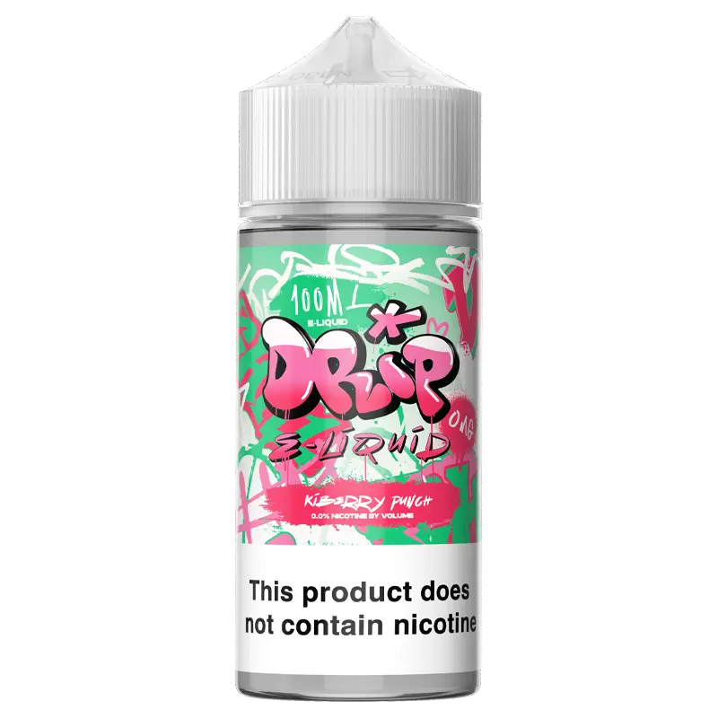 Drip Kiberry Punch E-Liquid – Kiwi Mixed Berries – 100ml – 0mg