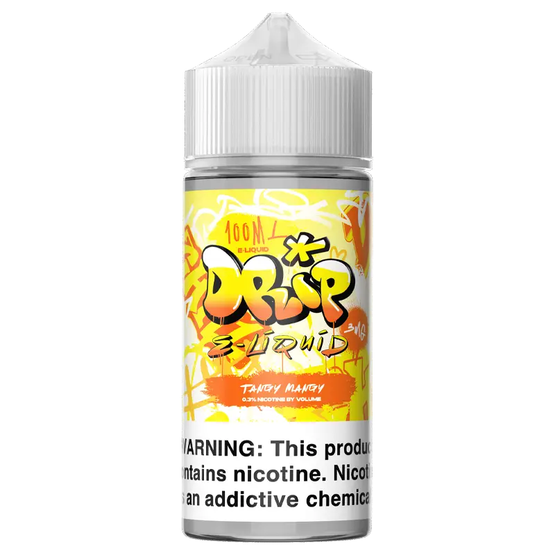 Drip Tangy Mangy E-Liquid – Tangerine Mango – 100ml – 3mg