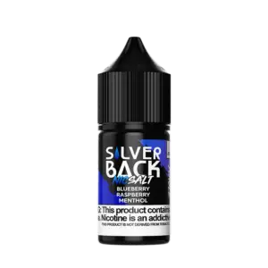 Blue Nic Salt by Silverback Juice Co. – Blueberry Raspberry Menthol – 30ml – 25mg