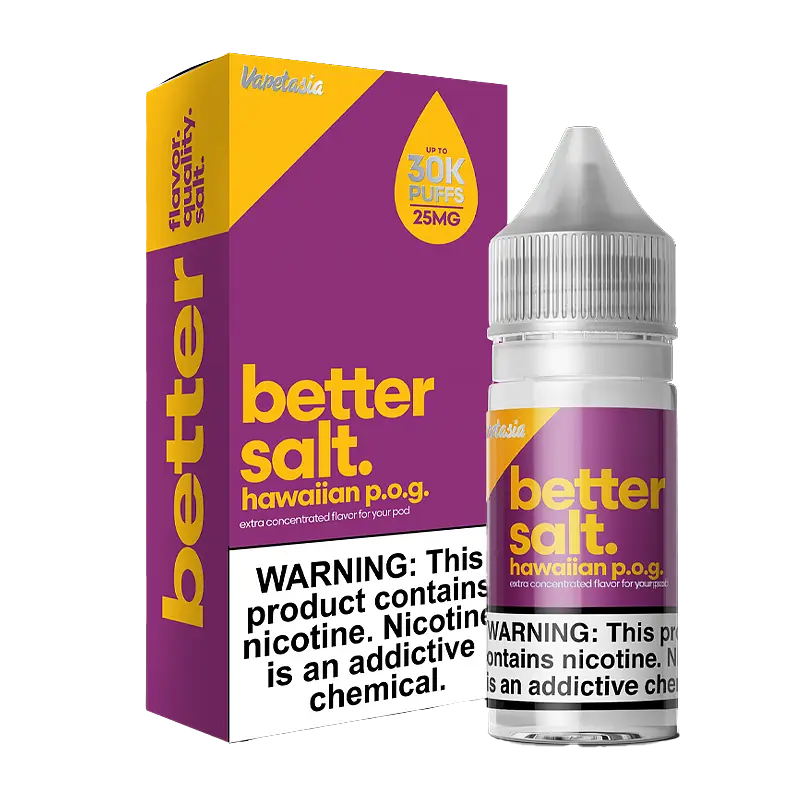 Better Salt by Vapetasia Hawaiian POG Nic Salt – 30ml – 50mg