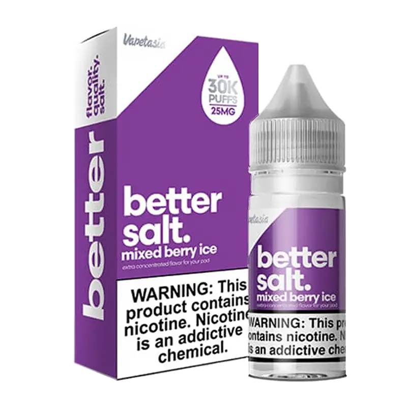 Better Salt by Vapetasia Mixed Berry Ice Nic Salt – 30ml – 50mg
