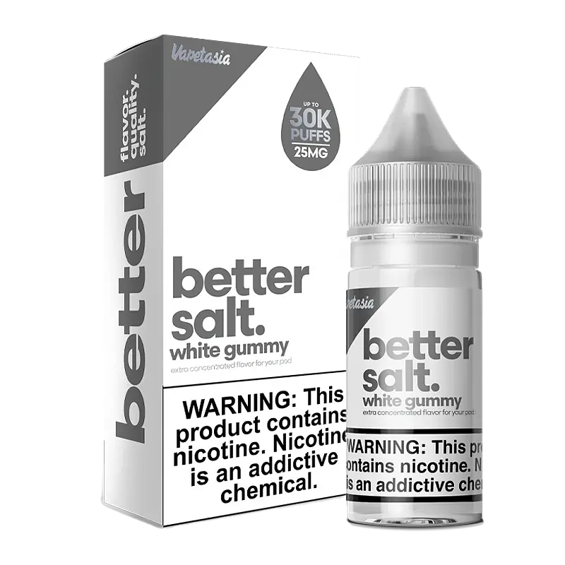 Better Salt by Vapetasia White Gummy Nic Salt – 30ml – 50mg