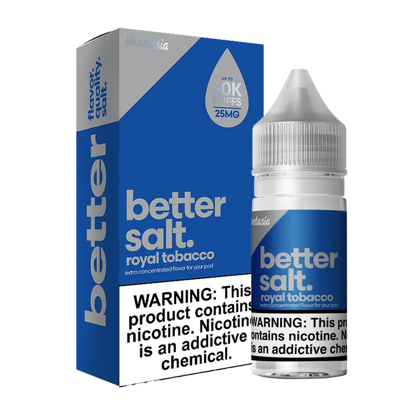 Better Salt by Vapetasia Royal Tobacco Nic Salt – 30ml – 50mg