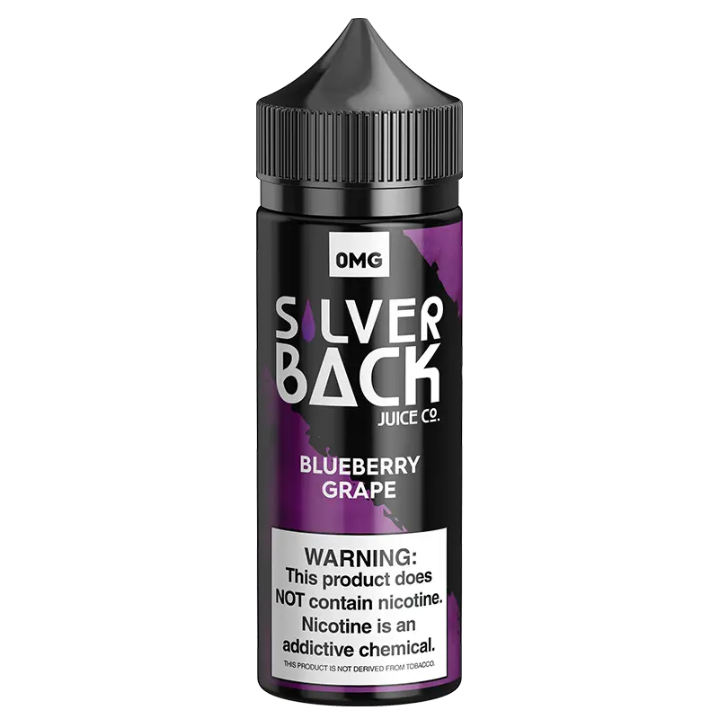 BooBoo by Silverback Juice Co. – Grape & Blueberry – 120ml – 0mg